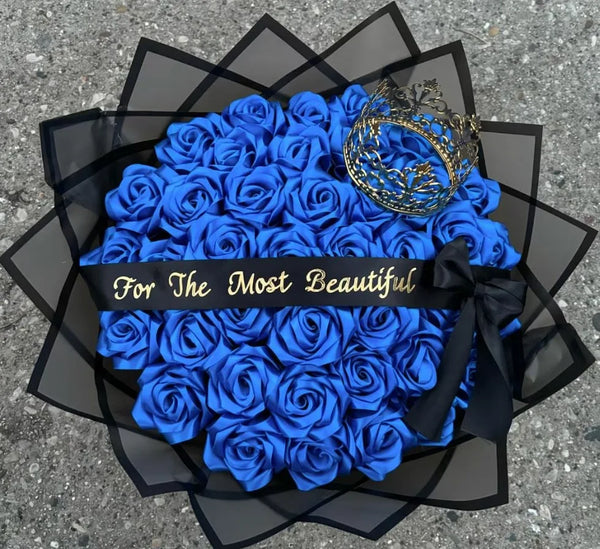 Eternal Roses - HandMade From Satin Ribbon